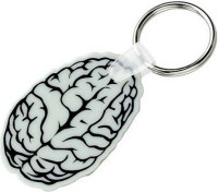 Key Chains: Brain Shaped Keychains